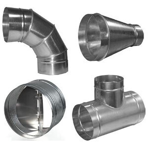 Воздуховоды стальные оцинкованные