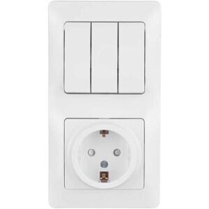 Блоки выключателей и розеток